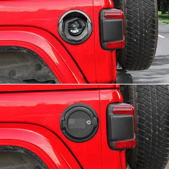 USA Flag Gas Cap Cover for Jeep JL/JT