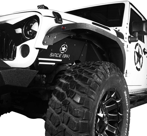 Front Steel Inner Fender Liners for Jeep