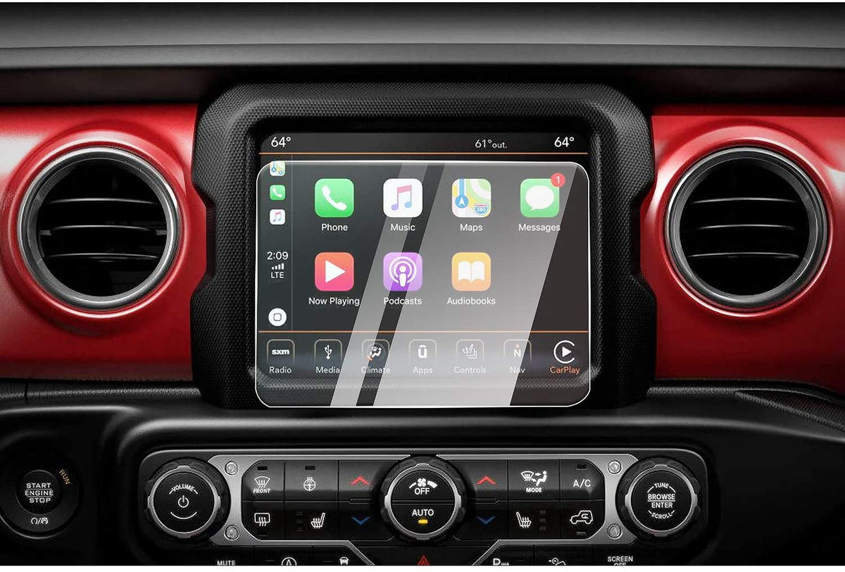 Auto GPS Schermbeschermfolie 2 Stuks 12.3 Inch Voor Jeep Voor Wrangler Auto GPS Schermbeschermfolie 2 Stuks 12.3 Inch Voor Jeep Voor Wrangler