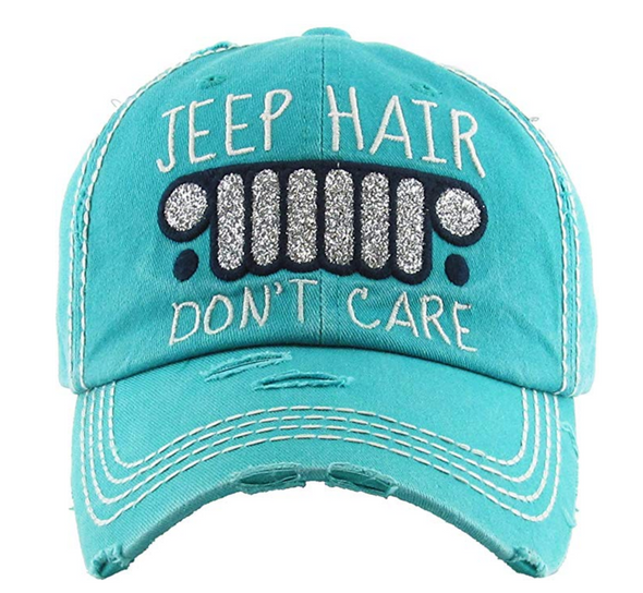 Jeep-Hair don't Care Cap