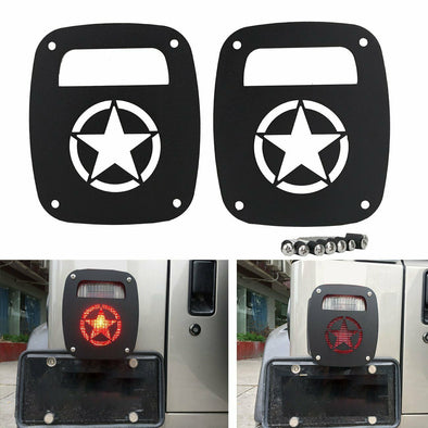 Tail light Guard Cover For 1987 - 2006 Jeep Wrangler TJ