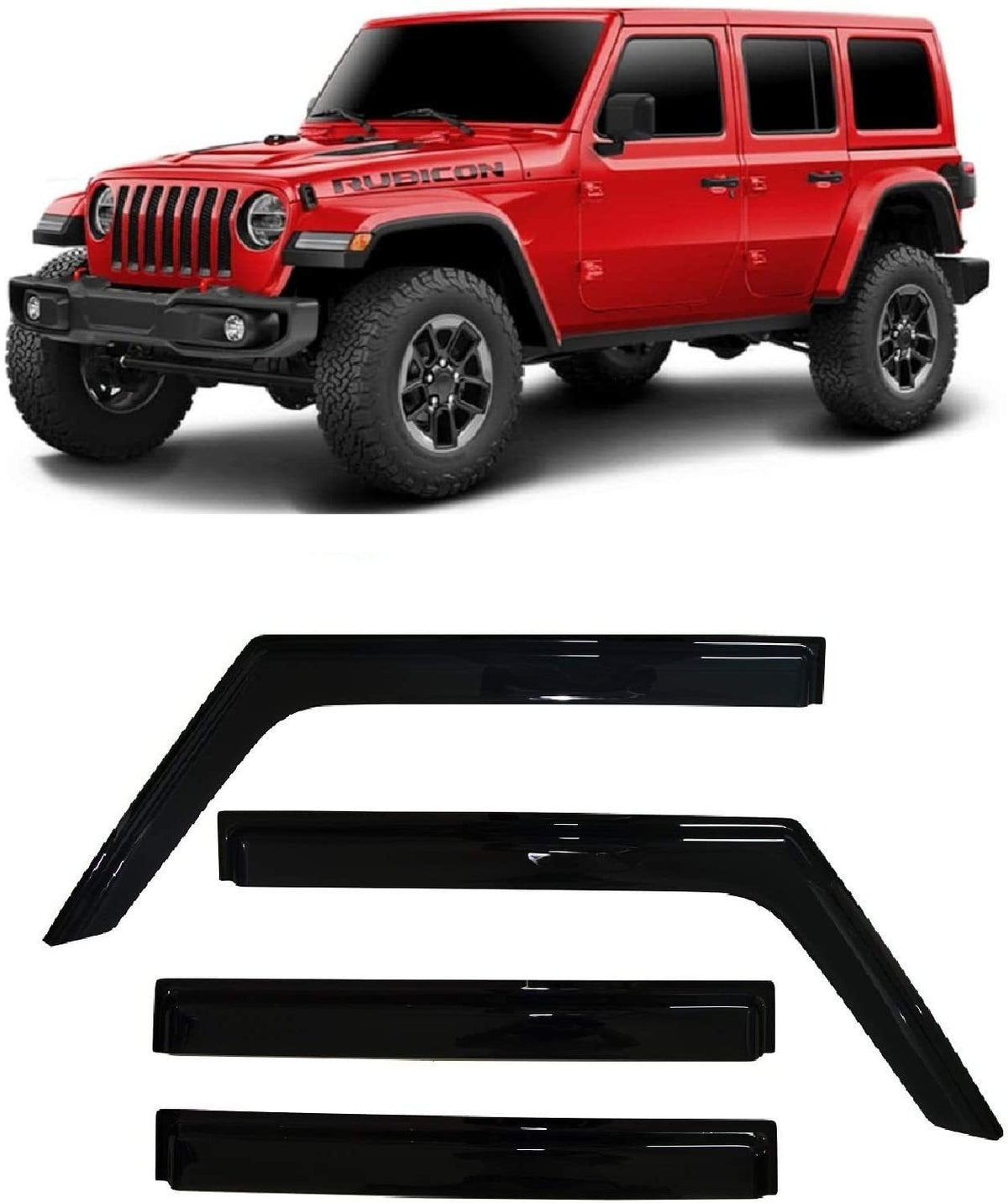 Jeep Wrangler JL & JT Exterior Window Accessories