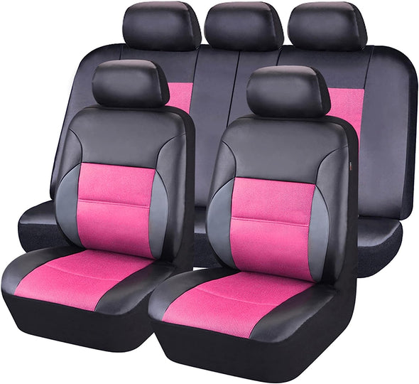 Synthetic Leather Jeep & Truck Seat Covers w/ Split Bench
