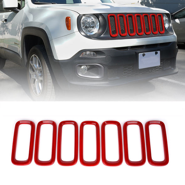 Front Grille Inserts for Jeep Renegade 2015 -2018