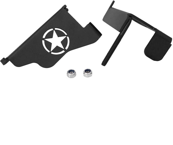 Foot Pegs Star Rest Kick Panel for 1996-2006 Jeep Wrangler TJ