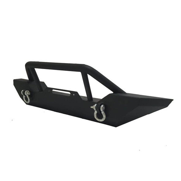 Black Textured Front Bumper for 2007-2018 Jeep Wrangler