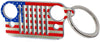 Font Grille Keychain (NATIONAL FLAG)