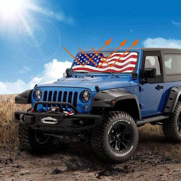 Sun Shade fit for Jeep Wrangler JK 2007-2018