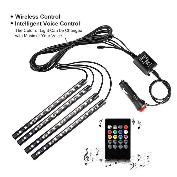LED Strip Light with Wireless Remote Control