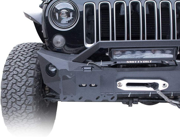 Plate Relocation Bracket Holder with LED Light for all Jeeps 1955-2021