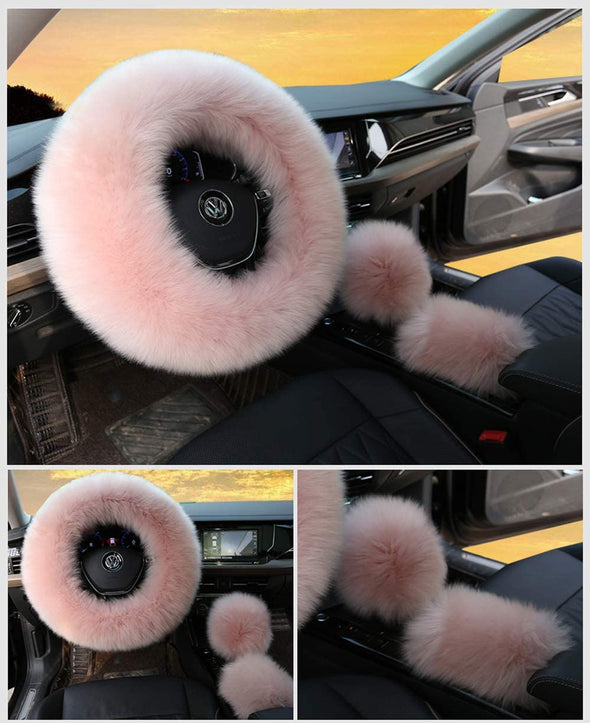 Fluffy Steering Wheel Cover