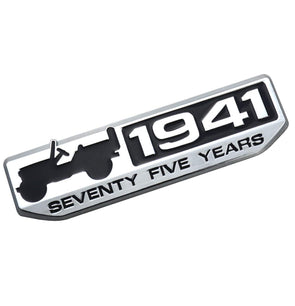 75 Year 1941 Anniversary Emblem