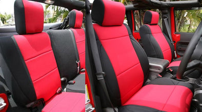 Neoprene Seat Cover Custom fits Jeep Wrangler JK 2007-17