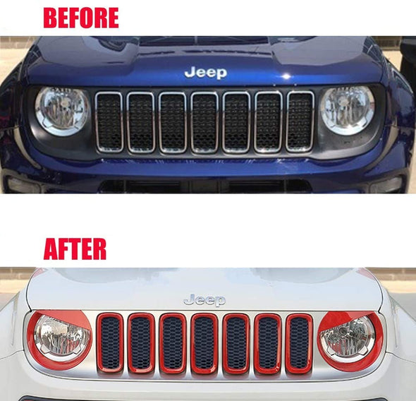Front Grille Inserts for Jeep Renegade | OffGrid-Store