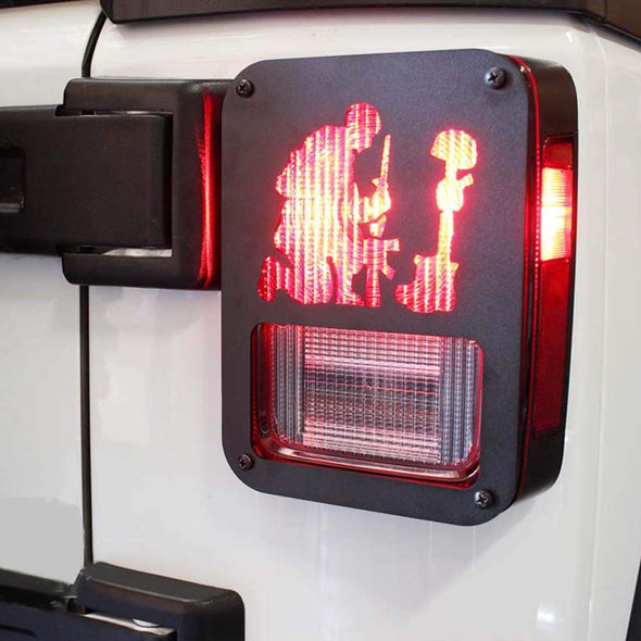 Tail Light Covers Guards Protectors (FALLEN SOLDIER)