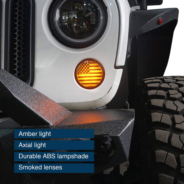 Smoked Turn Signal Front Lights