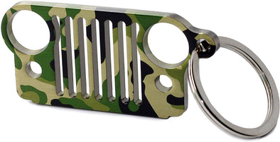 Font Grille Keychain (CAMO)