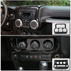 Center Console Cover & Air Conditioning Switch Cover (BLACK) with details of cover