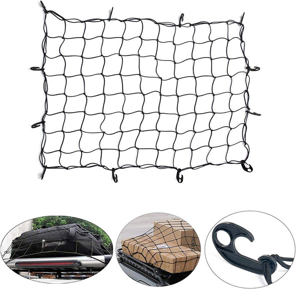 Universal Roof Rack Cargo Extension with Cargo Net
