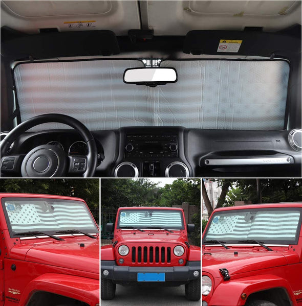 Sun Shade fit for Jeep Wrangler JK 2007-2018