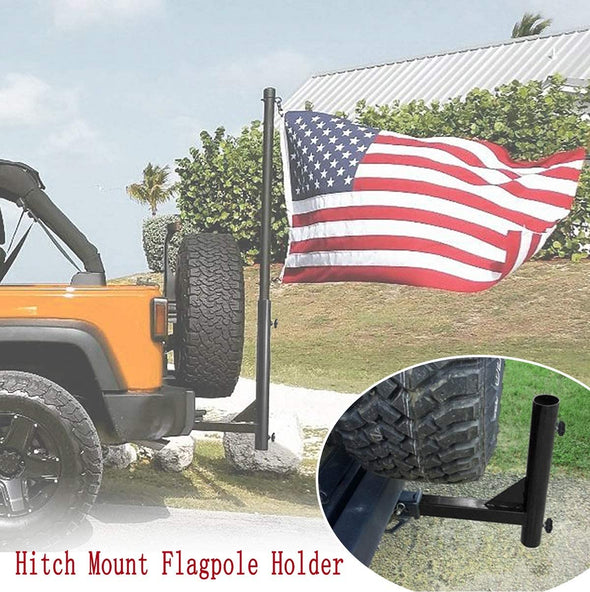Universal Hitch Mount Flagpole Holder