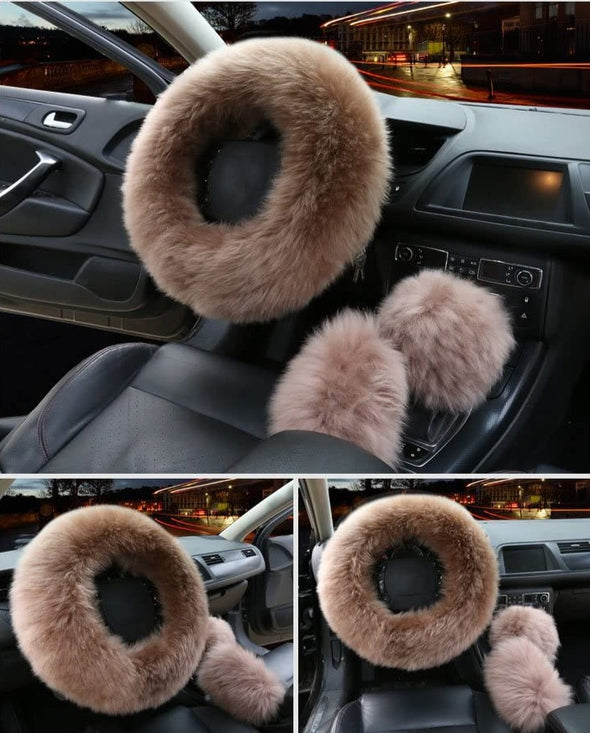 Fluffy Steering Wheel Cover