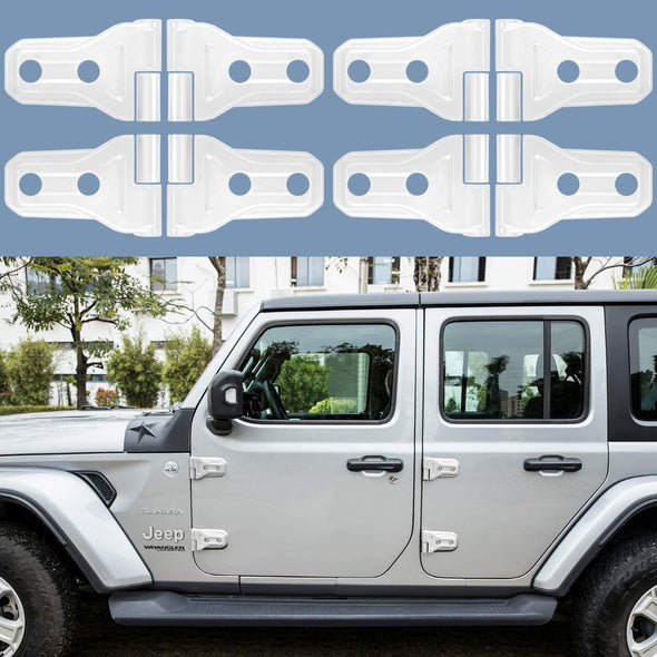 Door Hinge Cover Trim for Jeep Wrangler JL and Jeep Gladiator JT, More Coloration Available