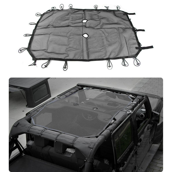 Jeep Wrangler JK 2007-2017 Sunshade Mesh UV Protection 4 Door