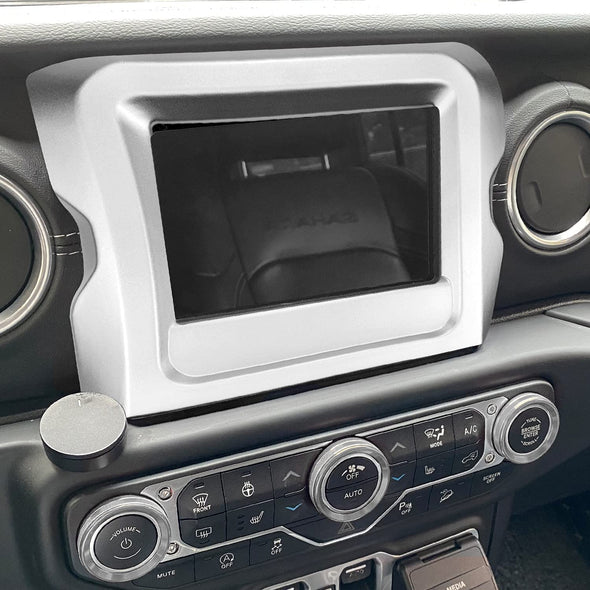 7" ABS Dashboard GPS Navigation Panel Frame Cover