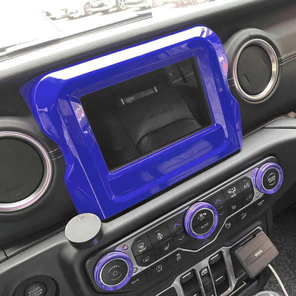 7" ABS Dashboard GPS Navigation Panel Frame Cover