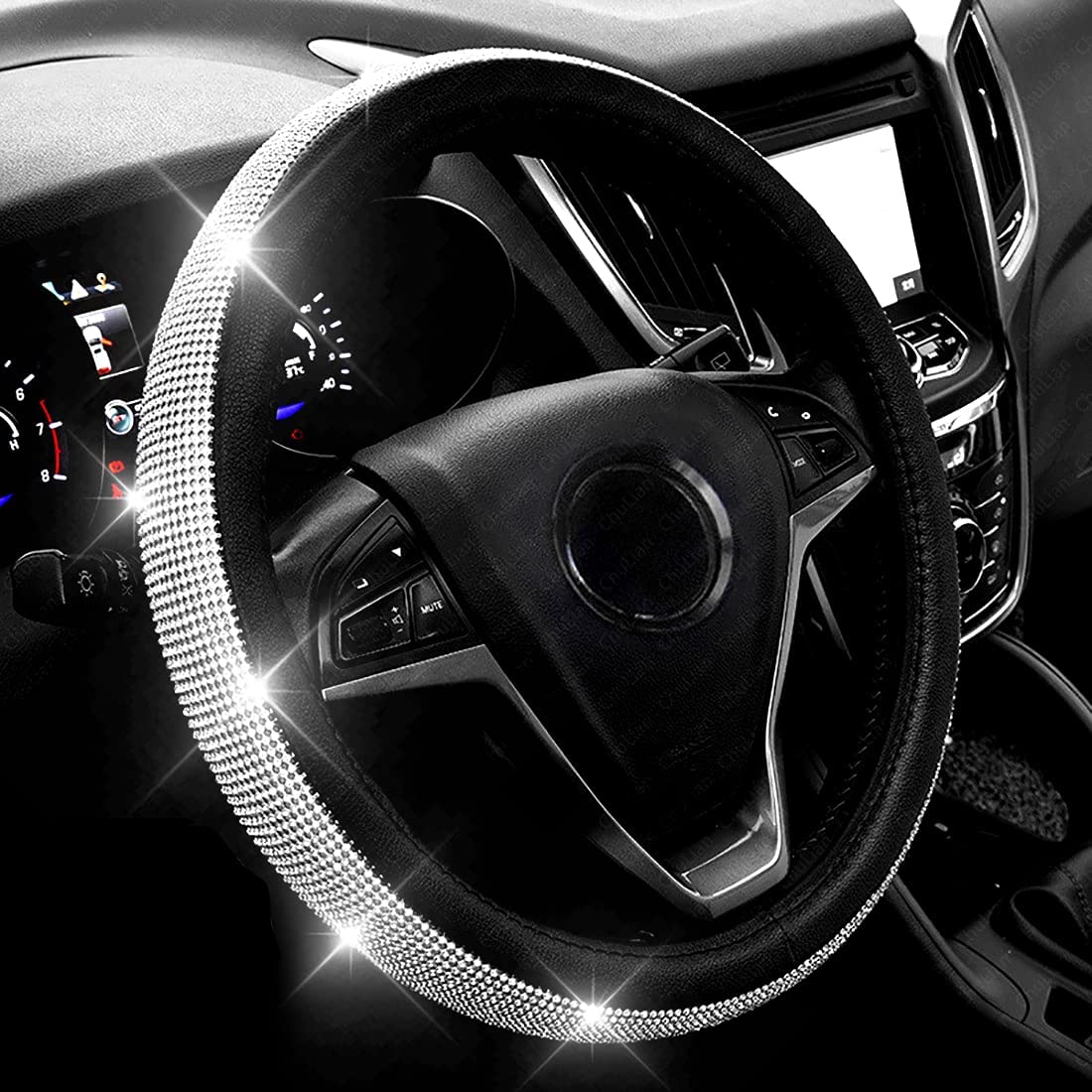 Universal Car Steering Wheel Cover Bling Car Accessories Interior