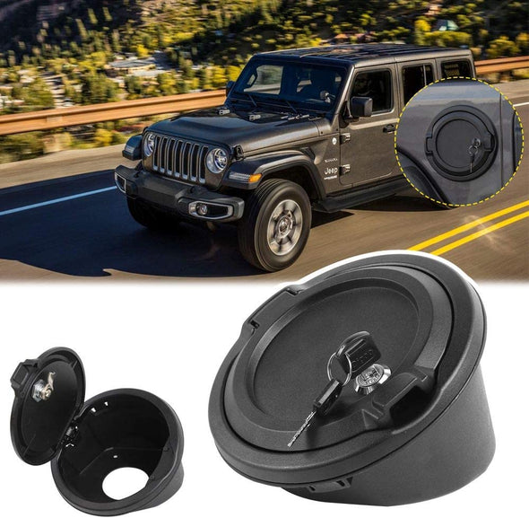 Locking Gas Cap Cover for Jeep JL & JT