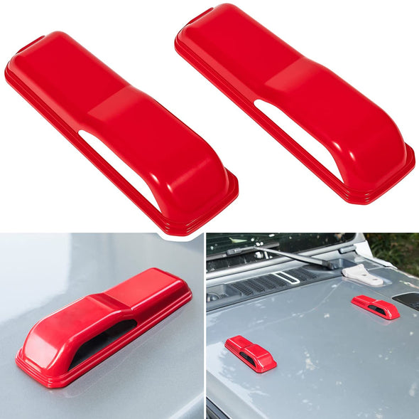 Engine Hood Hinge Cover for Jeep Wrangler JL and Jeep Gladiator JT