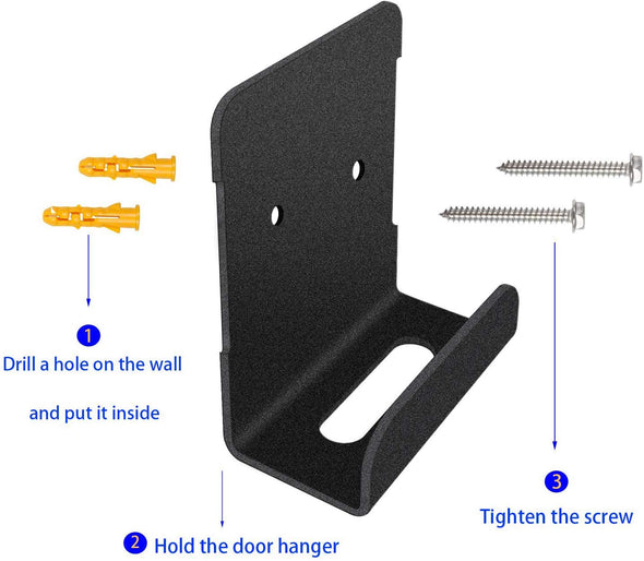 Wall-Mounted Door Storage Rack Bracket for All Jeep