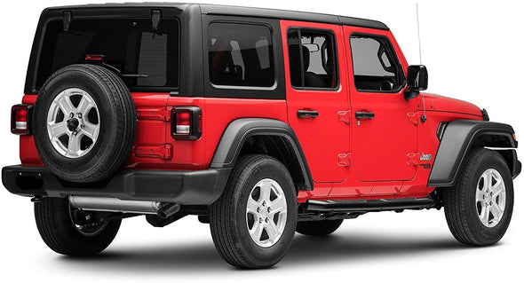 Curved Side Step Bars for Jeep JL