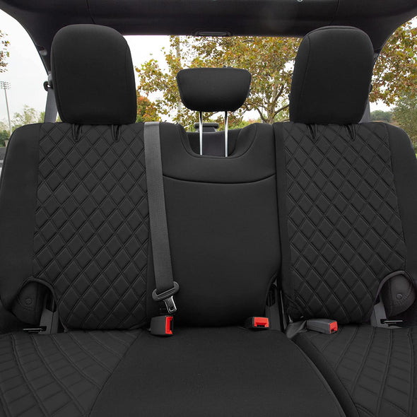 Neoprene Custom Fit Seat Covers for 2018-2022 Jeep Wrangler JL & Jeep Gladiator JT (Waterproof)