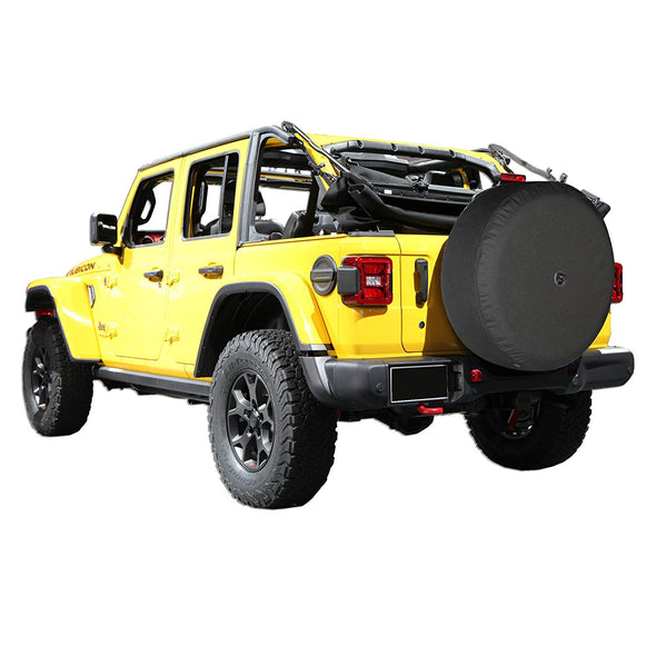 Soft JL Tire Cover for Jeep Wrangler JL (with Back-up Camera)