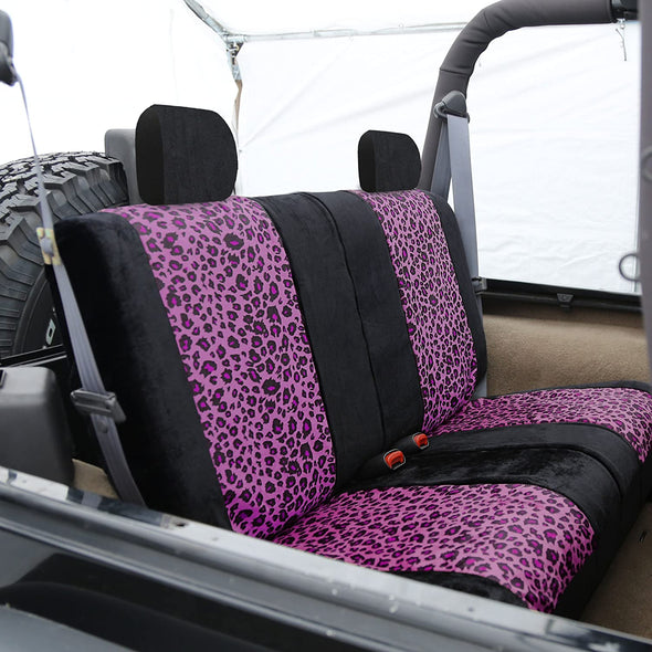 Trendy Leopard Jeep Seat Covers