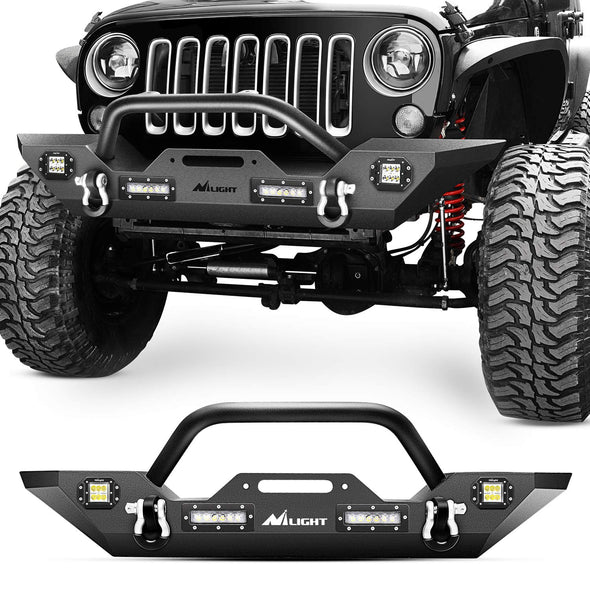 Jeep Wrangler JK Unlimited Front Bumper | OffGrid-Store