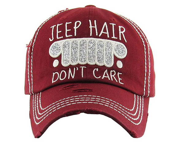 Jeep-Hair don't Care Cap