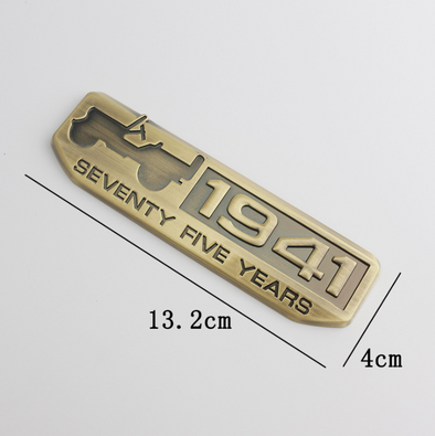 75 Year 1941 Anniversary Emblem – OffGrid Store