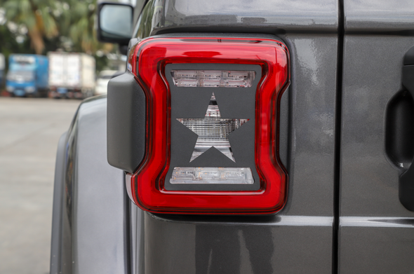 Tail Light Covers for Jeep JL 2018-2021 - OffGrid Store