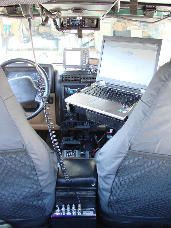 Heavy-duty Jeep iPad Laptop Mount Stand Holder