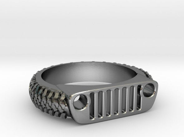 JL Jeep grill and Tread Ring