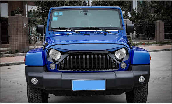 Jeep Wrangler JK 2007-2018 Gladiator Grille (BLUE on blue Jeep)