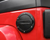 Jeep Wrangler JK 2007-2018 Gas Cap (DECORATION) on red Jeep Wrangler