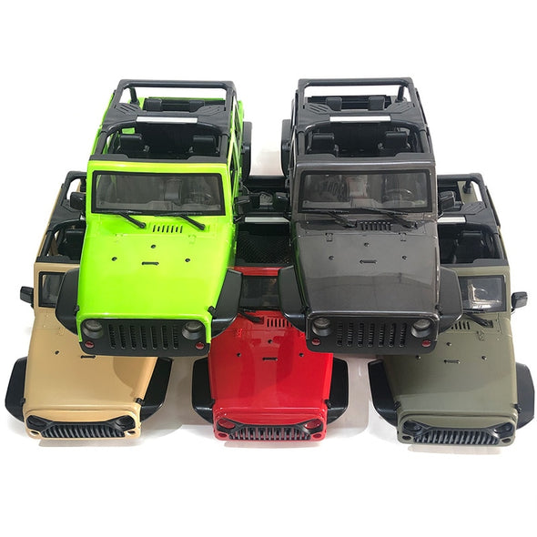 Body Top Off for 1:10 RC Jeep Wrangler