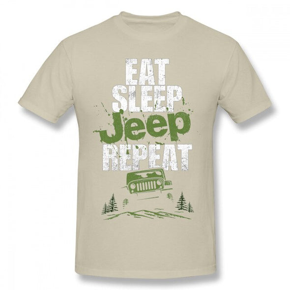 Eat Sleep Jeep Repeat T-Shirt