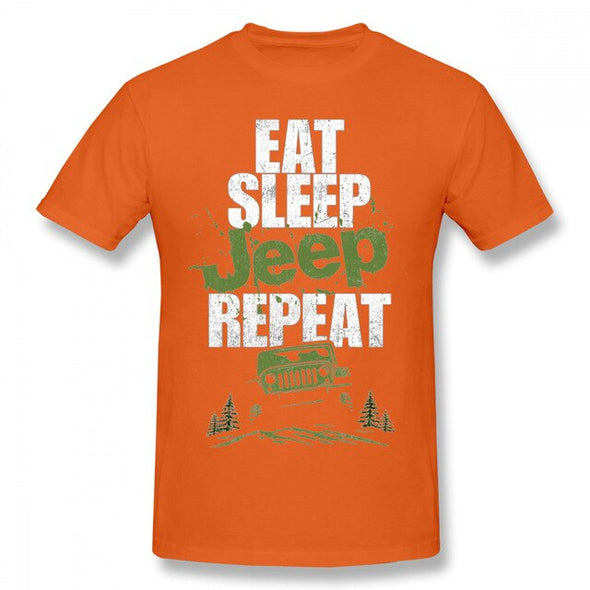 Eat Sleep Jeep Repeat T-Shirt