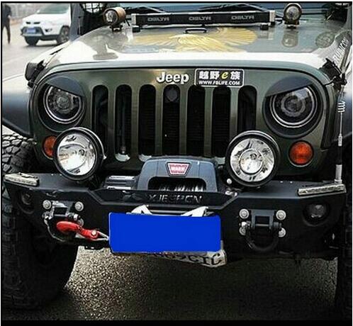 Headlight Cover Angry Eye for Jeep Wrangler JK 2007-2018